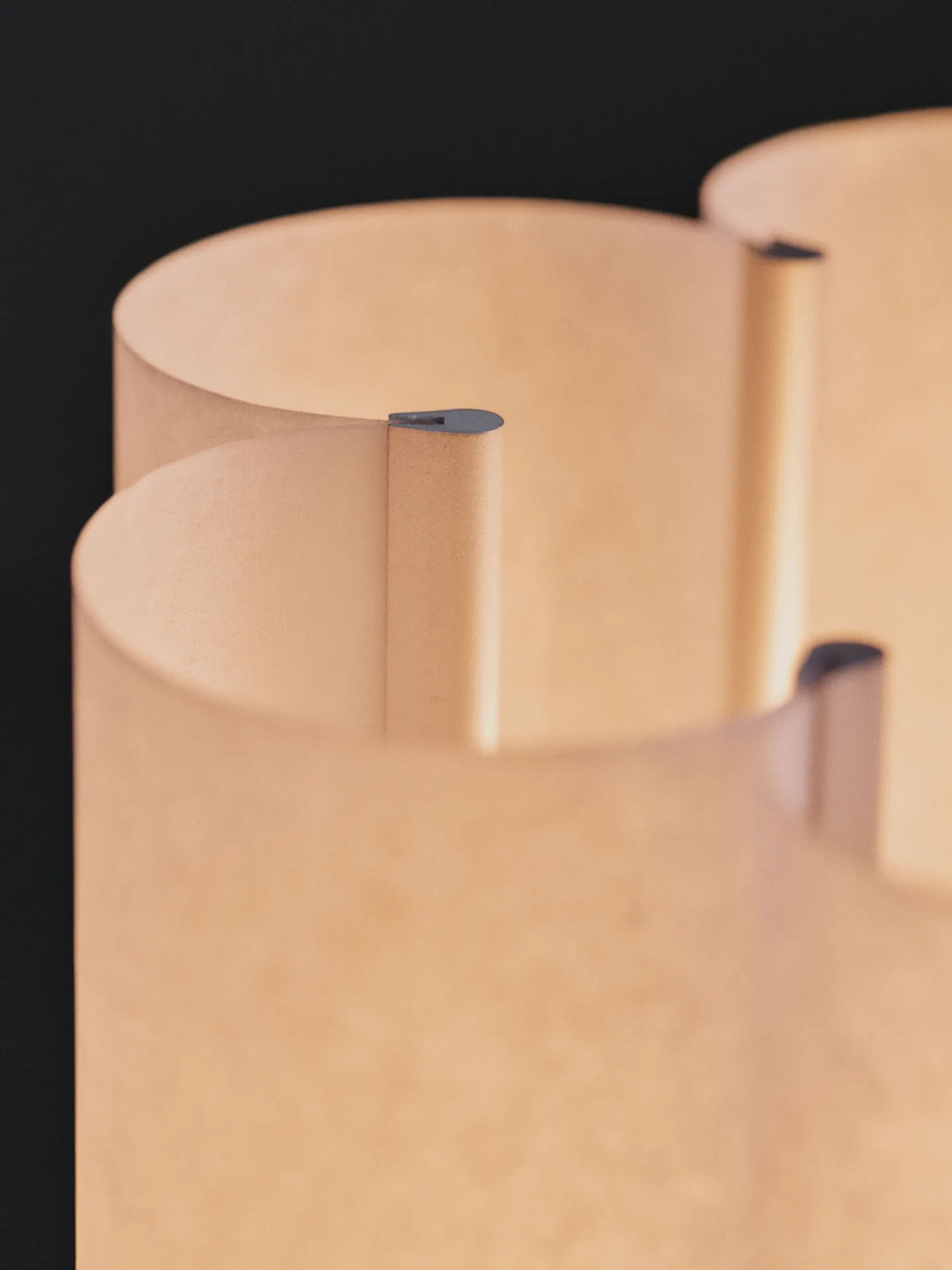 Lampe de table Boe 28 cm, Silver-natural Ferm Living