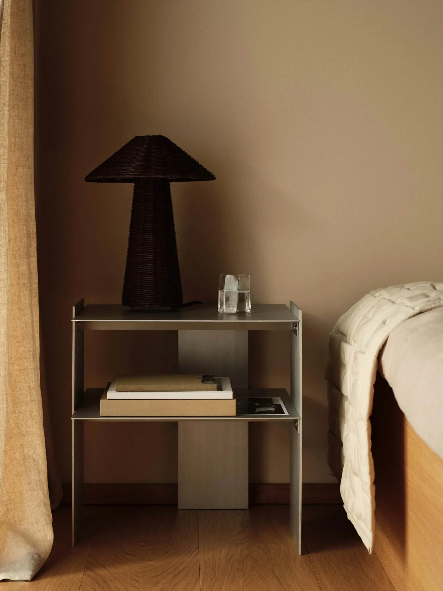 Lampe de table Duo, Marron foncé Ferm Living