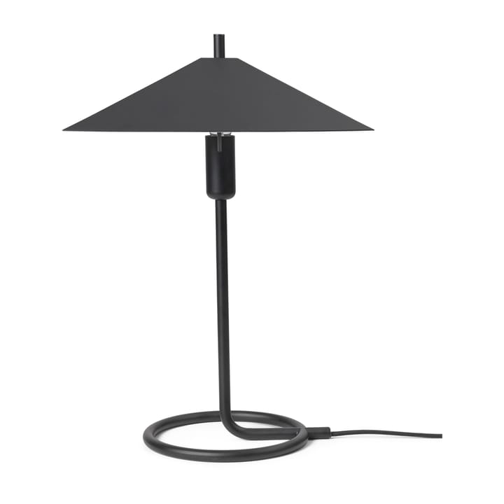 Lampe de table Filo square - Black-black - ferm LIVING