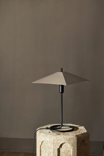 Lampe de table Filo square - Black-mirror polished - ferm LIVING