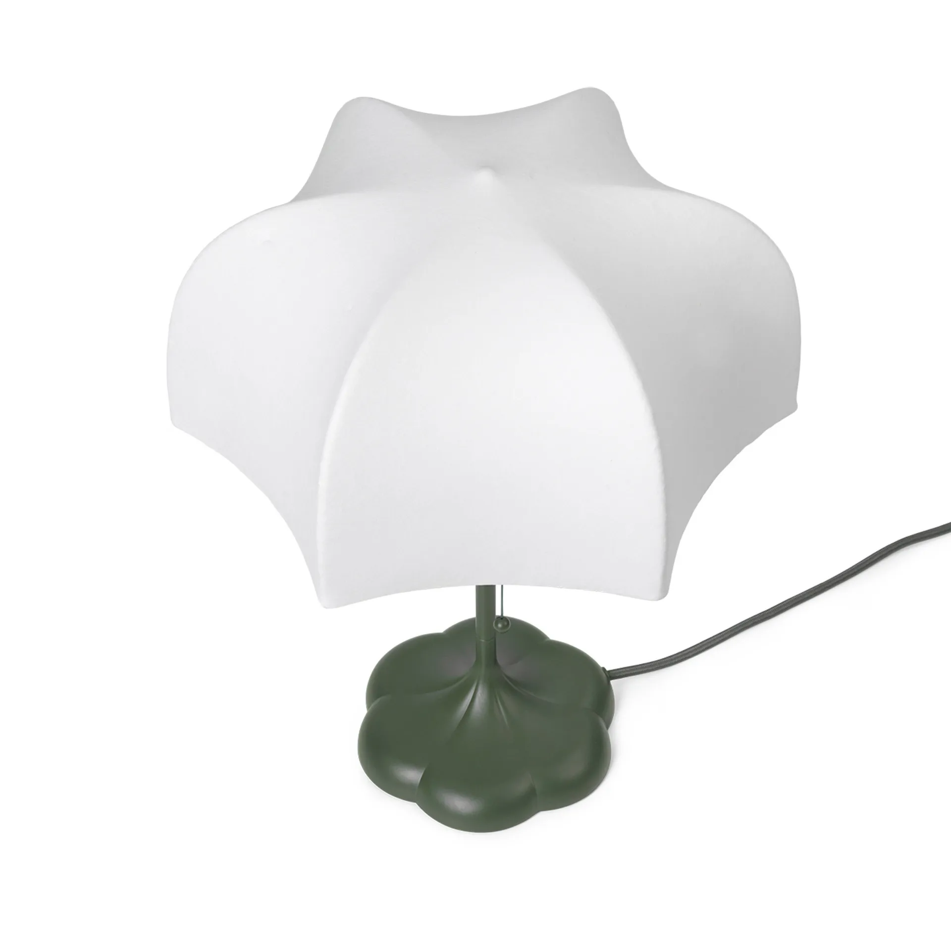 Lampe de table Poem Ø 30x42 cm, White-grass green Ferm Living