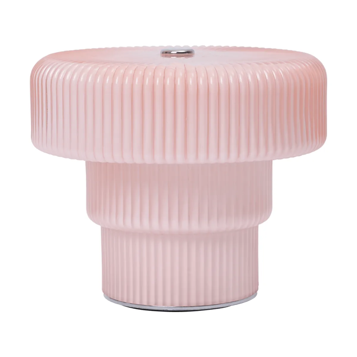 Lampe de table portable Ripple 10 cm, Pale rose Ferm Living