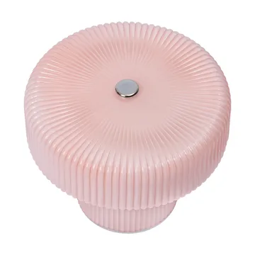 Lampe de table portable Ripple 10 cm - Pale rose - Ferm Living