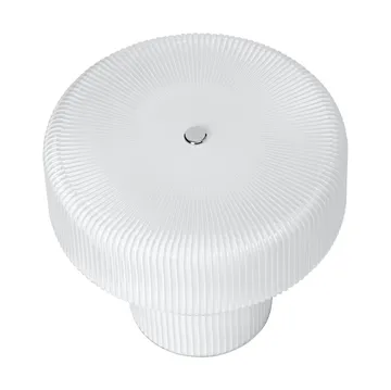 Lampe de table portable Ripple - Blanc, 16,5 cm - Ferm Living