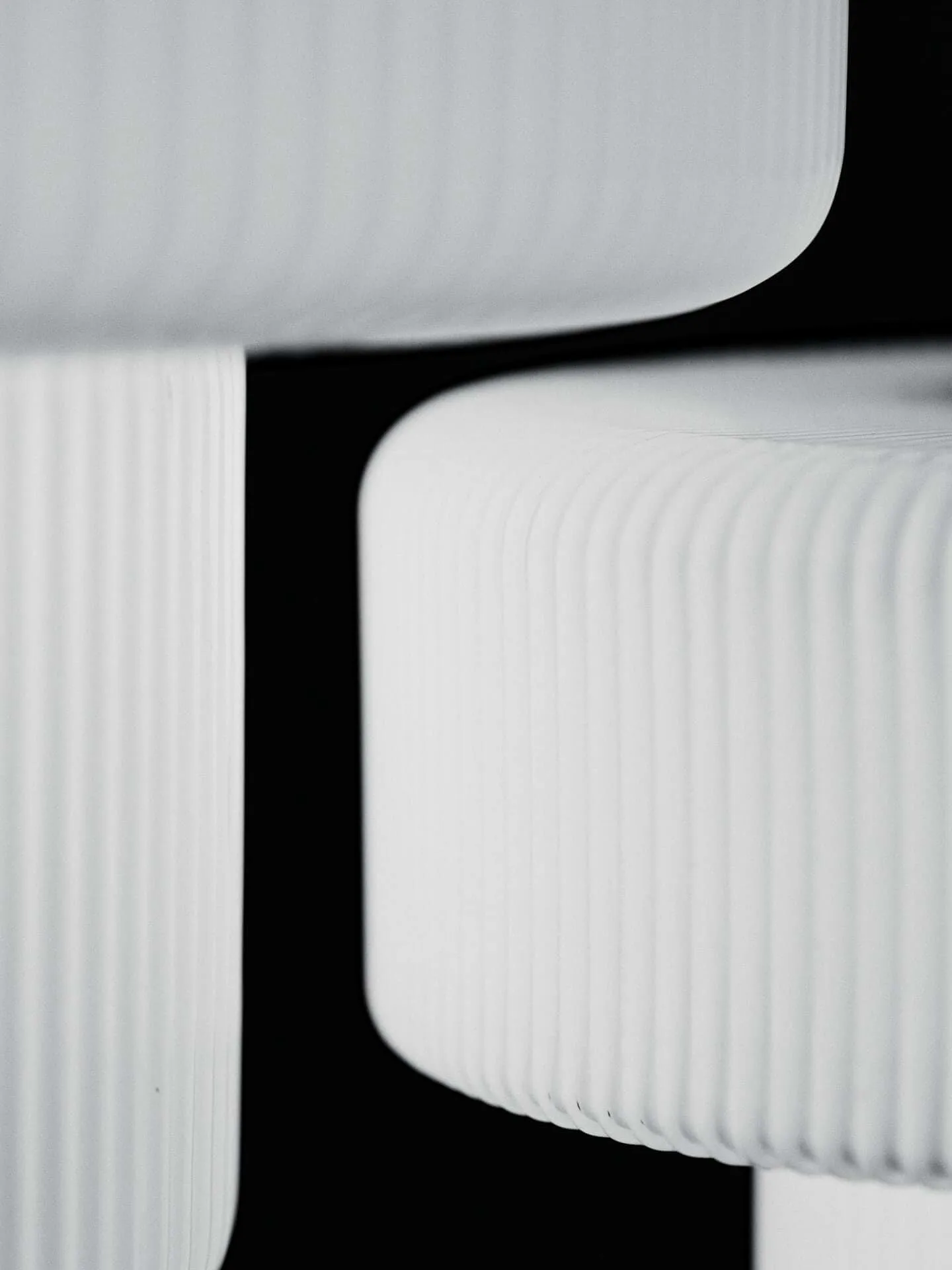 Lampe de table portable Ripple, Blanc, 16,5 cm Ferm Living