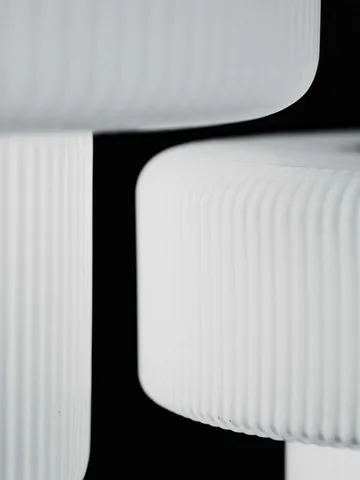 Lampe de table portable Ripple - Blanc, 16,5 cm - Ferm Living
