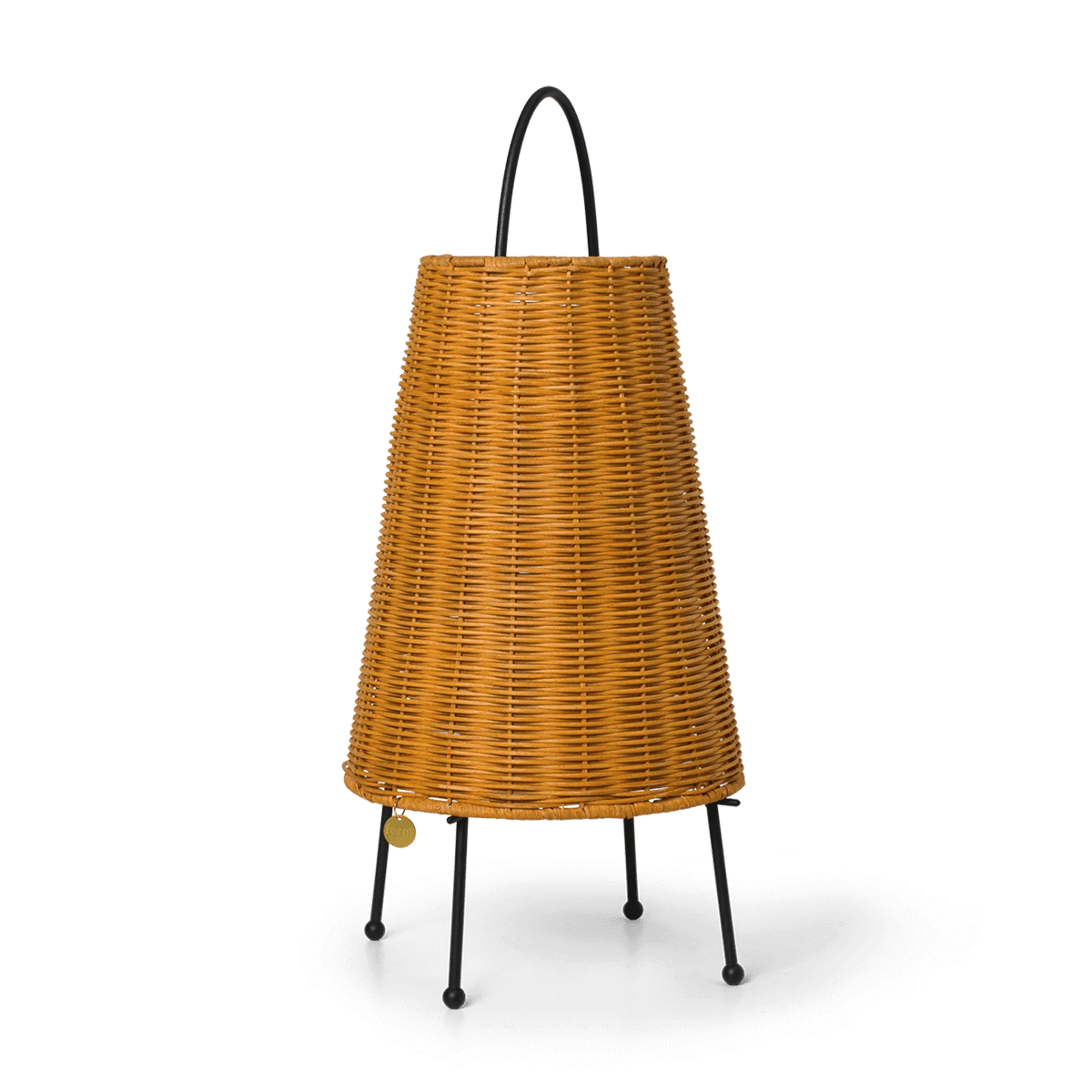 Ferm Living Lampe de table Porti Braided 50 cm Natural