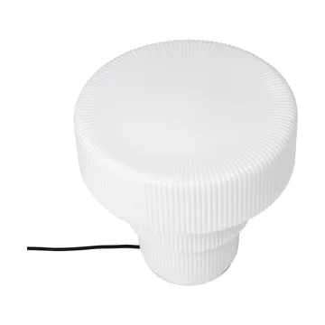 Lampe de table Ripple - White, Ø28x28 cm - Ferm Living
