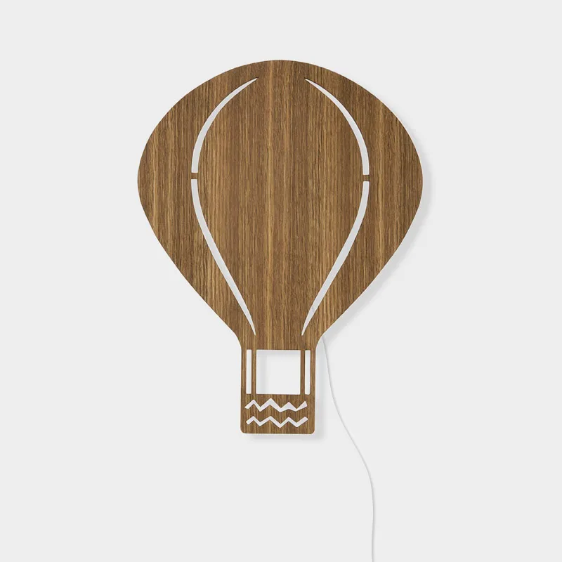 Lampe Montgolfière, Chêne fumé Ferm Living