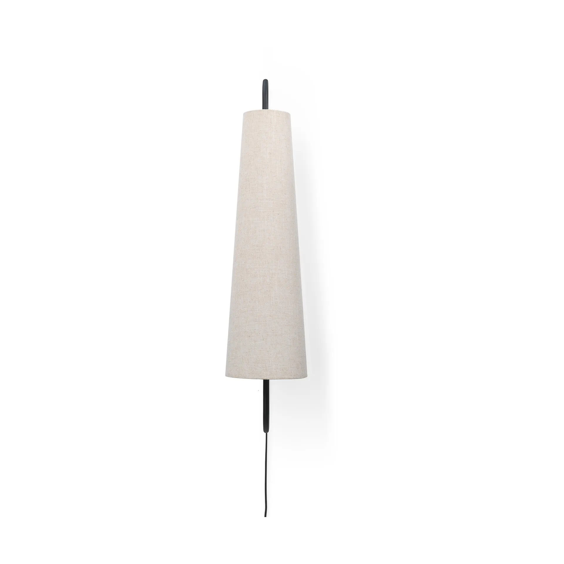 Lampe murale Ancora, Noir-Naturel Ferm Living