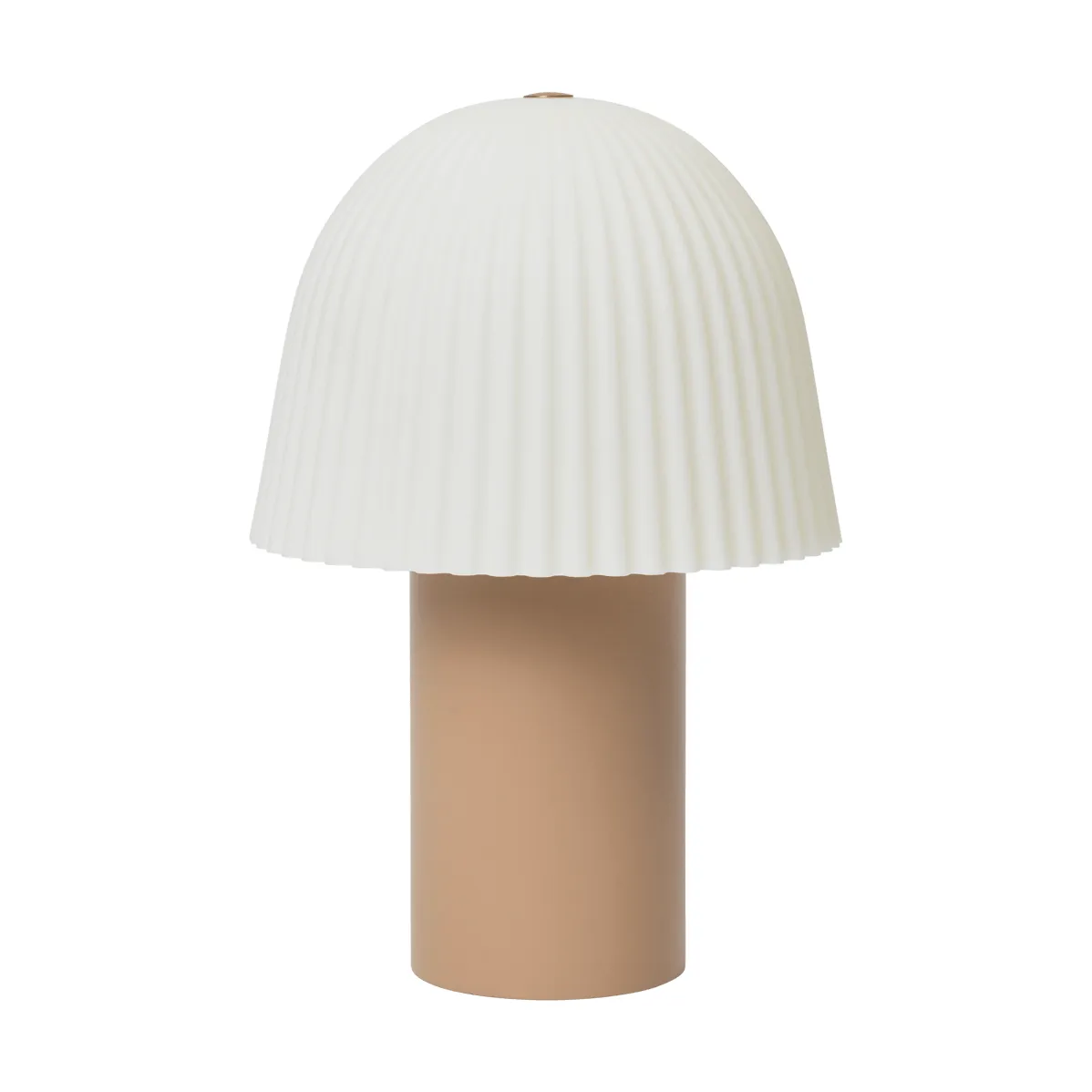 Ferm Living Lampe portable Frill Rose-white | Design Scandinave | Lampes de table | Beige