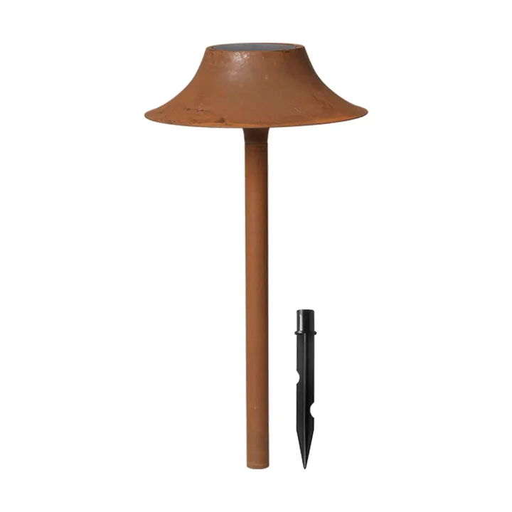 Lampe solaire outdoor Cortivo - Rouille, Ø18x46 cm - Ferm Living