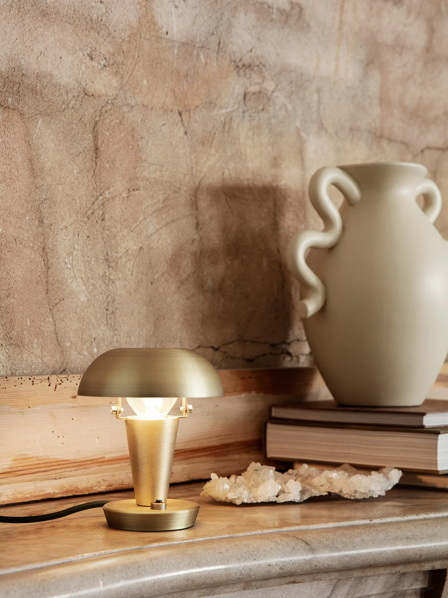 Lampe Tiny 14 cm, Laiton Ferm Living