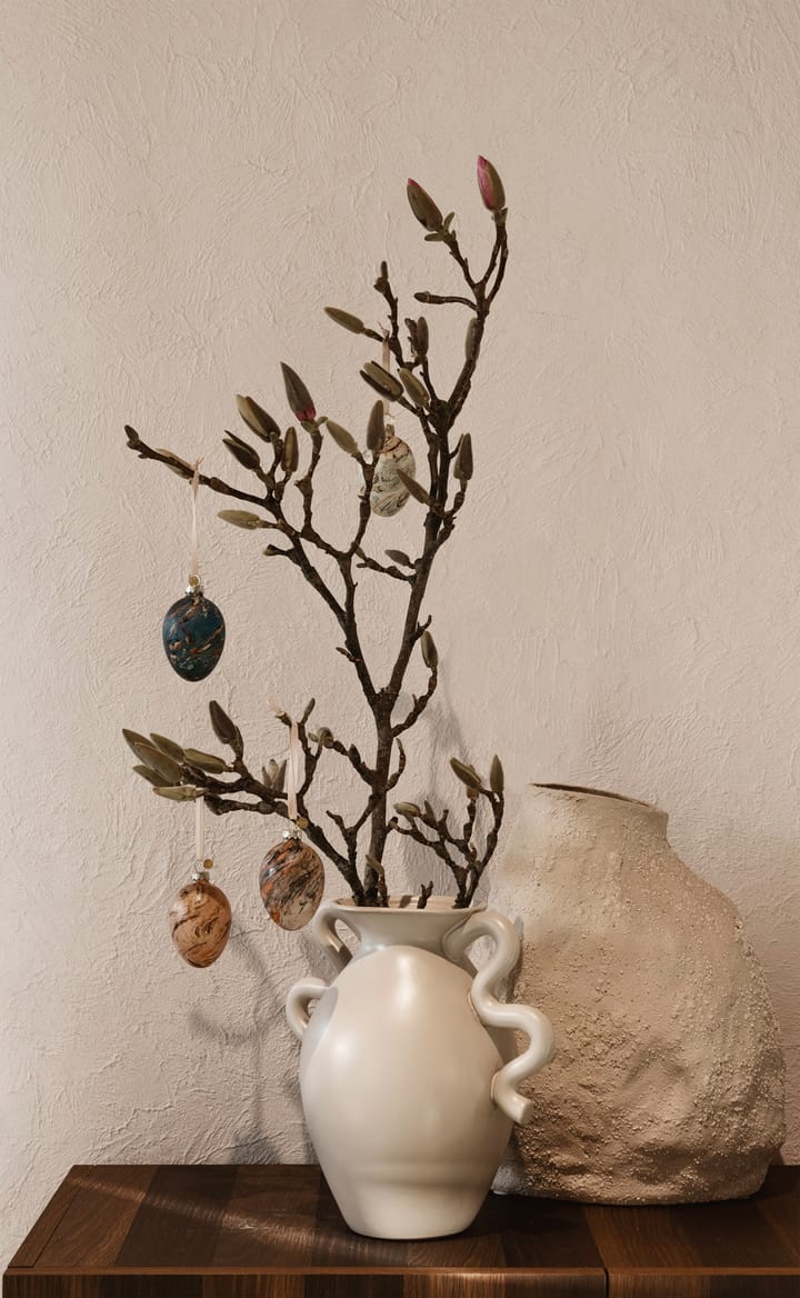 Marble easter eggs, lot de 4, Mixed Ferm Living