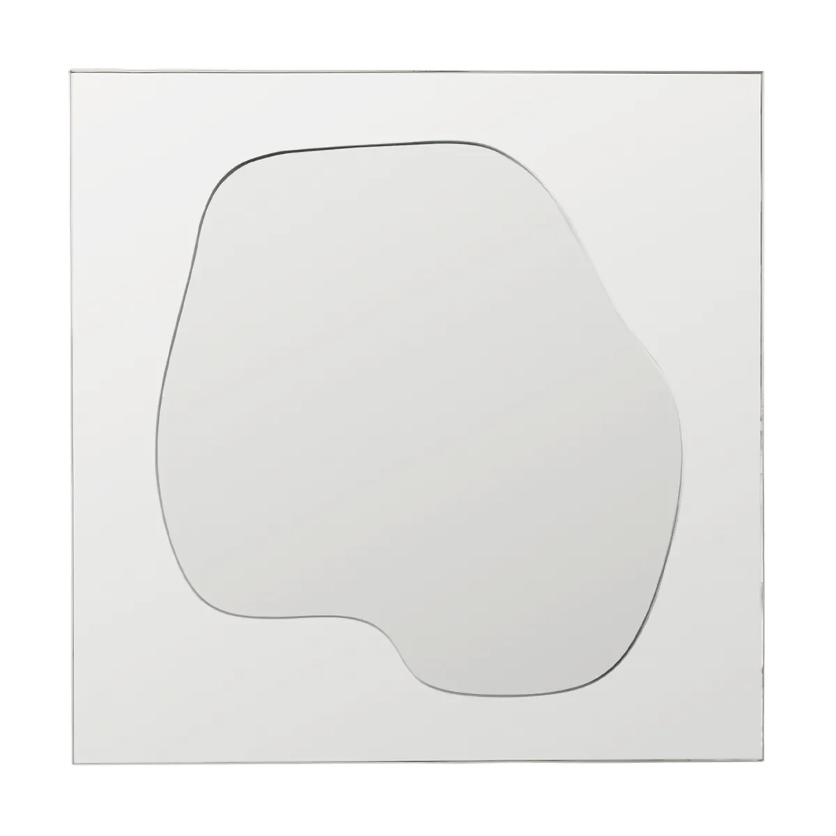 Miroir Folia, Argent, 45 cm Ferm Living