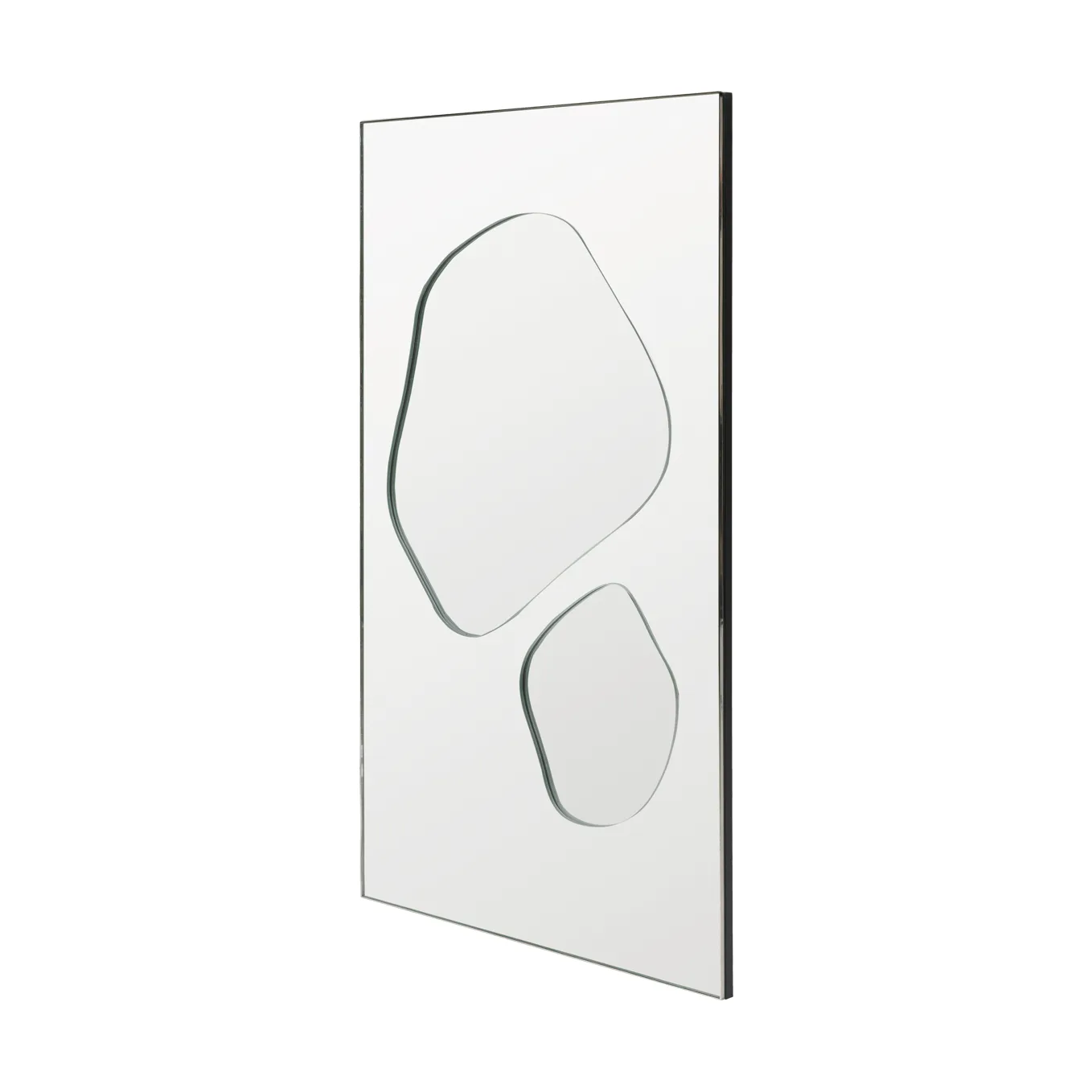 Miroir Folia, Argent, 82 cm Ferm Living