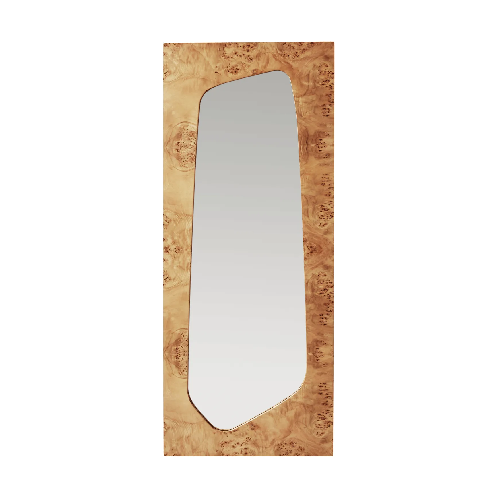 Miroir Folia, Natural burl, 135 cm Ferm Living