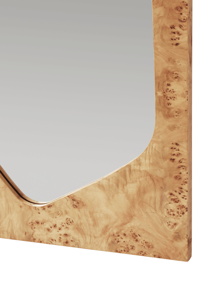 Miroir Folia, Natural burl, 135 cm Ferm Living