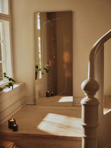 Miroir Folia - Silver, 135 cm - Ferm Living