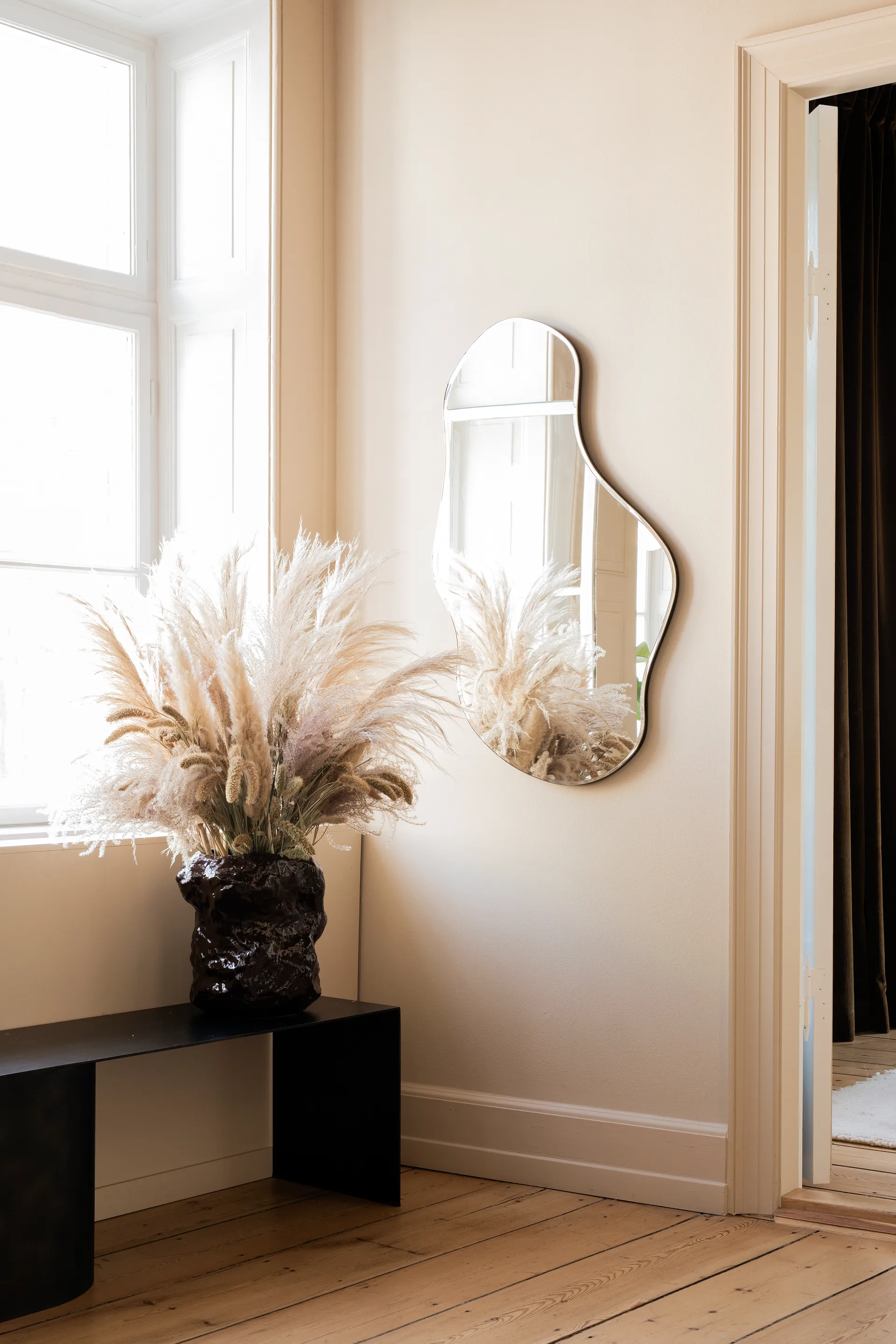 Miroir Pond large, Laiton Ferm Living