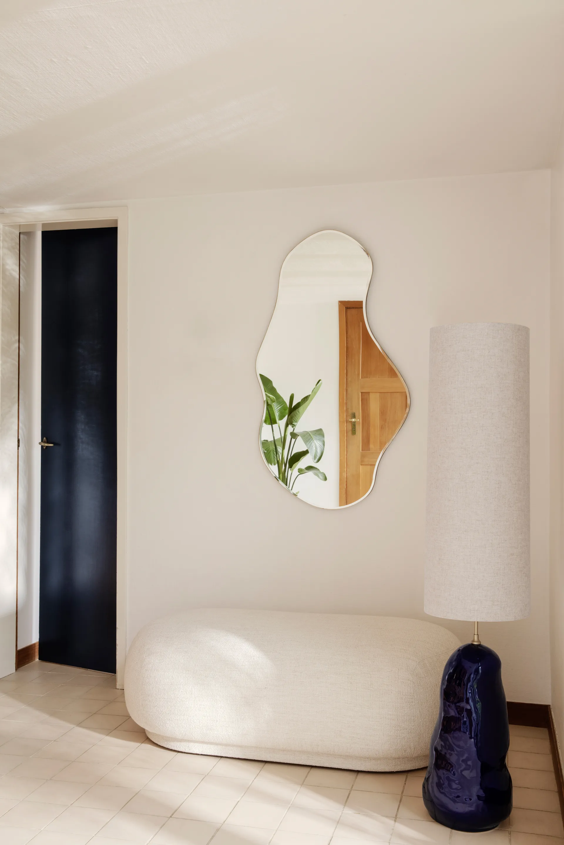 Miroir Pond large, Laiton Ferm Living