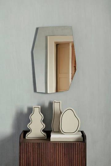 Miroir Shard 50,5x76,4 cm - Black - ferm LIVING
