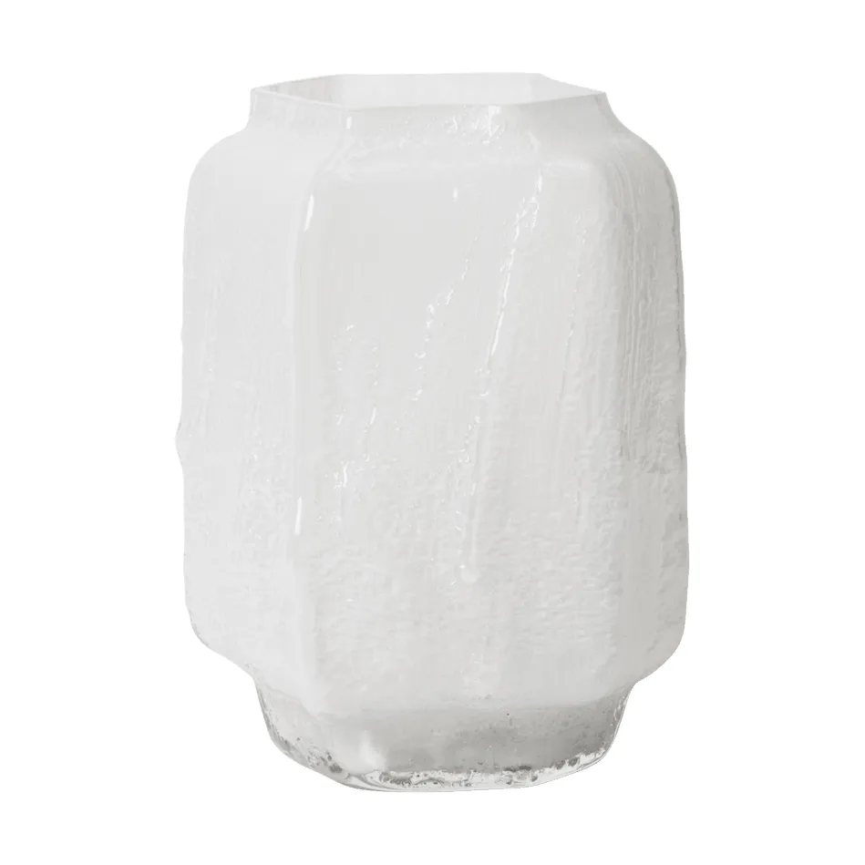 Mokuri vase, Blanc, 25 cm Ferm Living