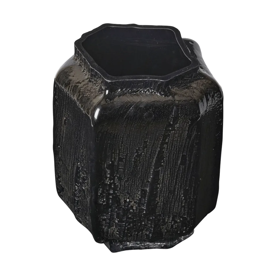 Mokuri vase, Noir, 25 cm Ferm Living
