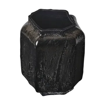 Mokuri vase - Noir, 25 cm - Ferm Living