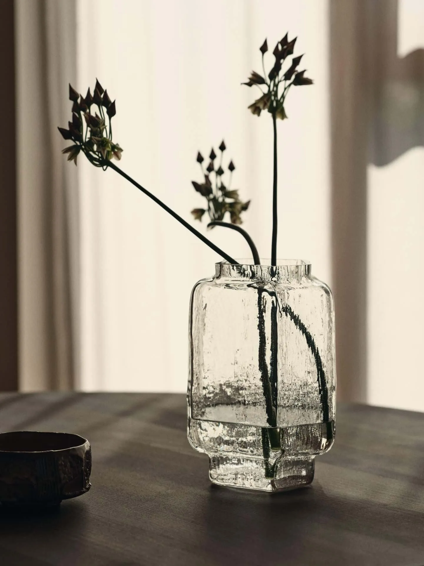 Mokuri vase, Transparent, 25 cm Ferm Living