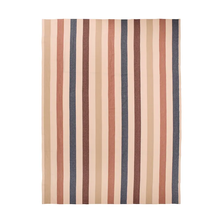 Nappe Hale - Cashmere-mocha-indigo blue, 150x240 cm - Ferm Living