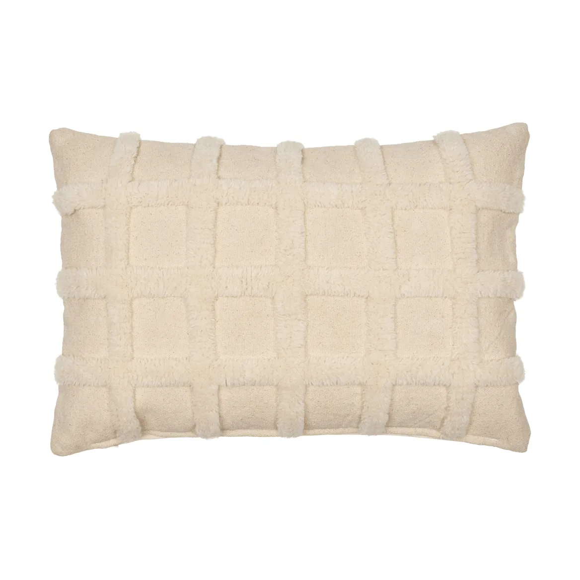 Norte Grid coussin, Off-white, 40x60 cm Ferm Living