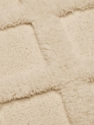 Norte Grid coussin - Off white, 50x50 cm - Ferm Living