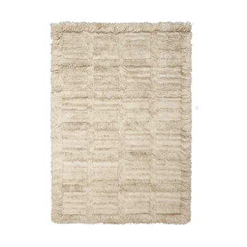 Norte tapis à carreaux - Natural, 160x235 cm - Ferm Living