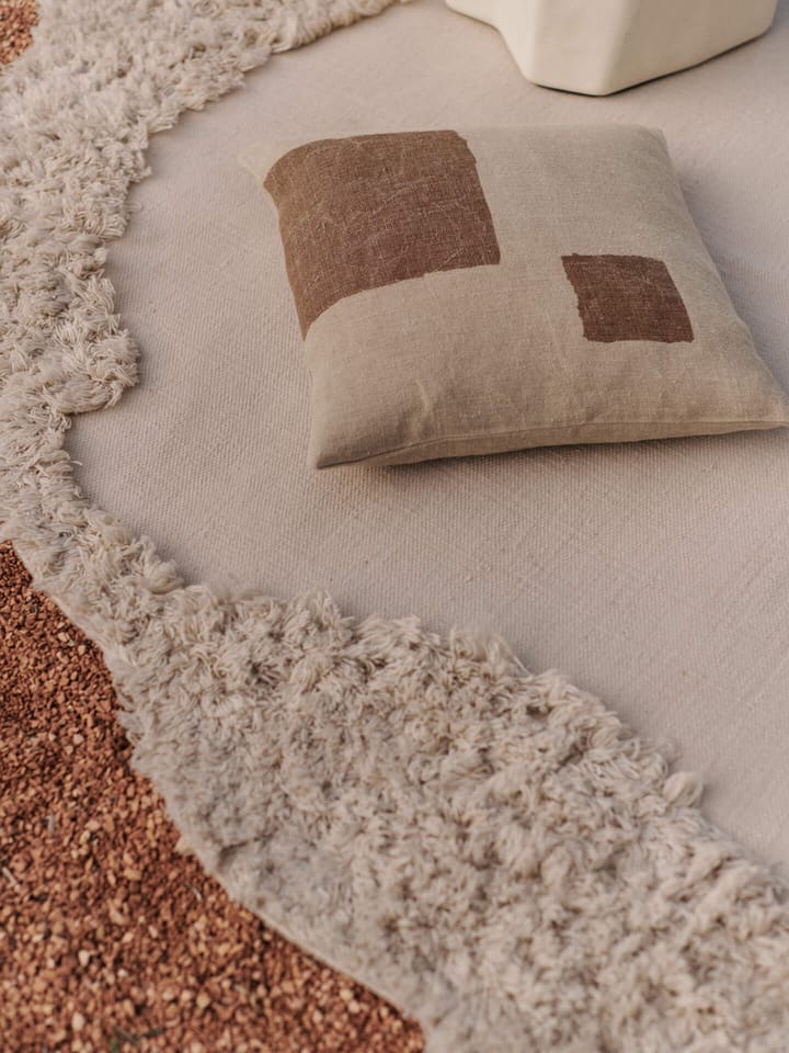 Oleo housse de coussin 50x50 cm, Natural-Sugar Kelp Ferm Living