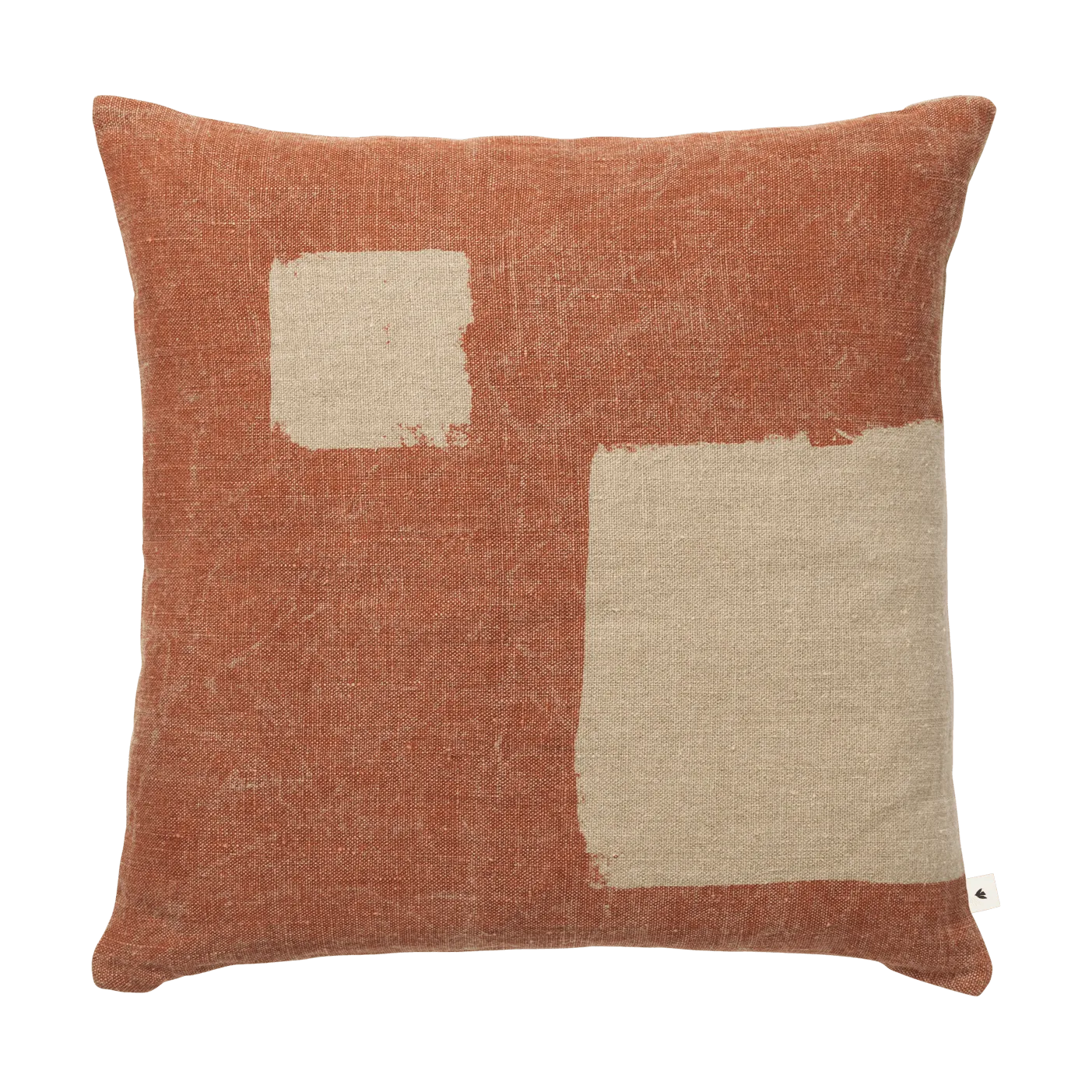 Oleo housse de coussin 50x50 cm, Terracotta-Natural Ferm Living