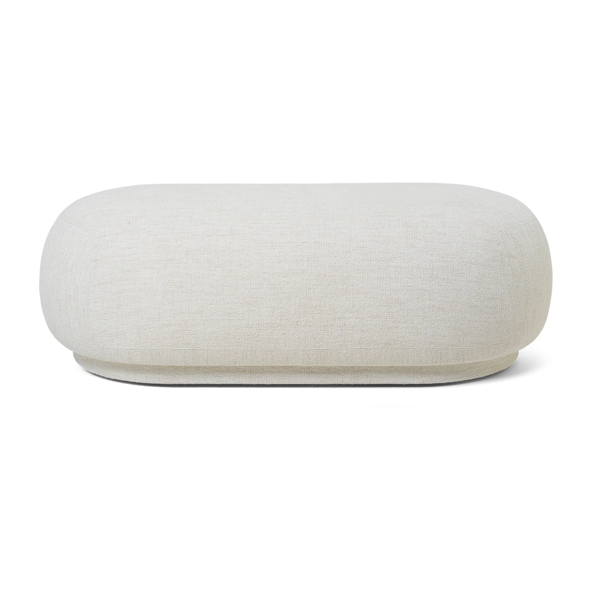 Ottomane Rico, Bouclé blanc cassé Ferm Living