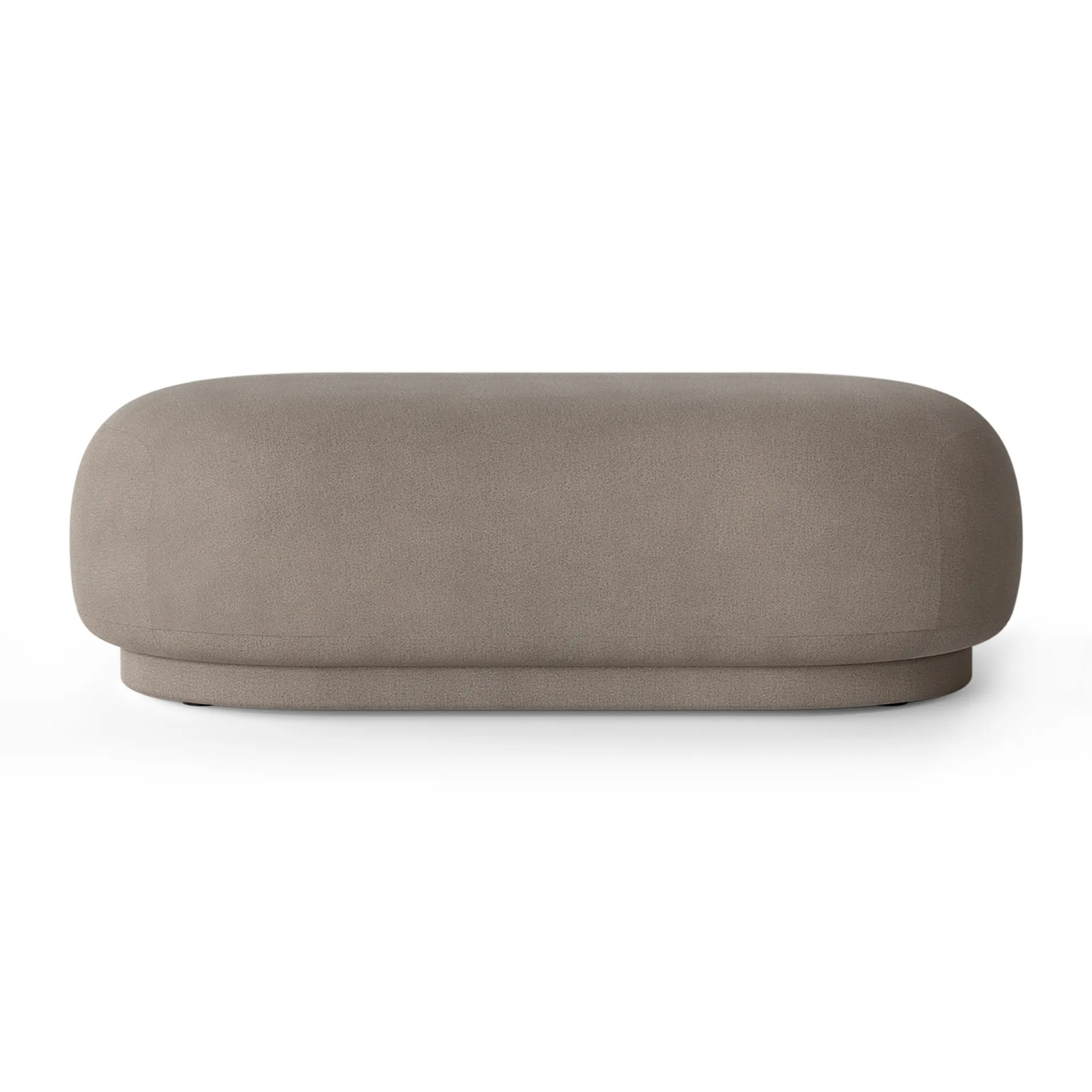 Ottomane Rico, Brossé gris chaud Ferm Living