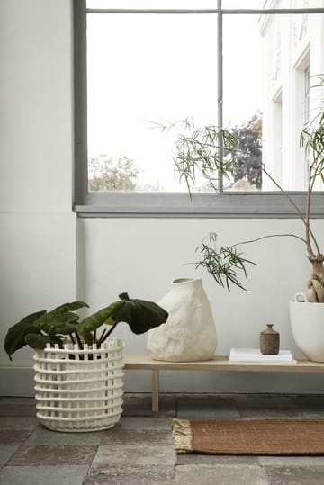 Paillasson Block 80x50 cm - Brun rouille - Ferm Living