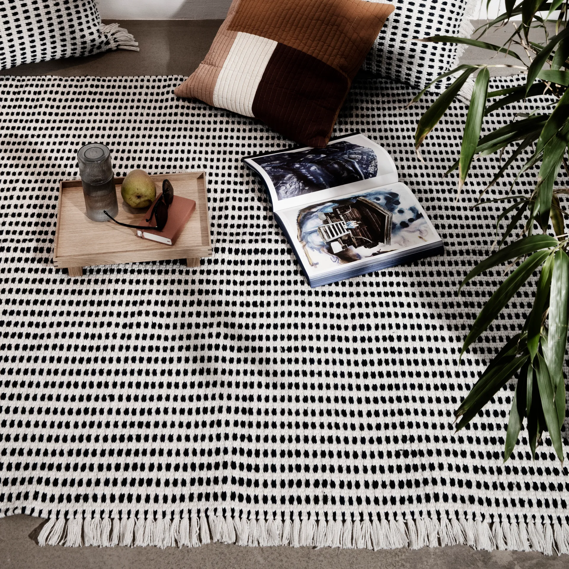 Paillasson Way, Blanc cassé Ferm Living