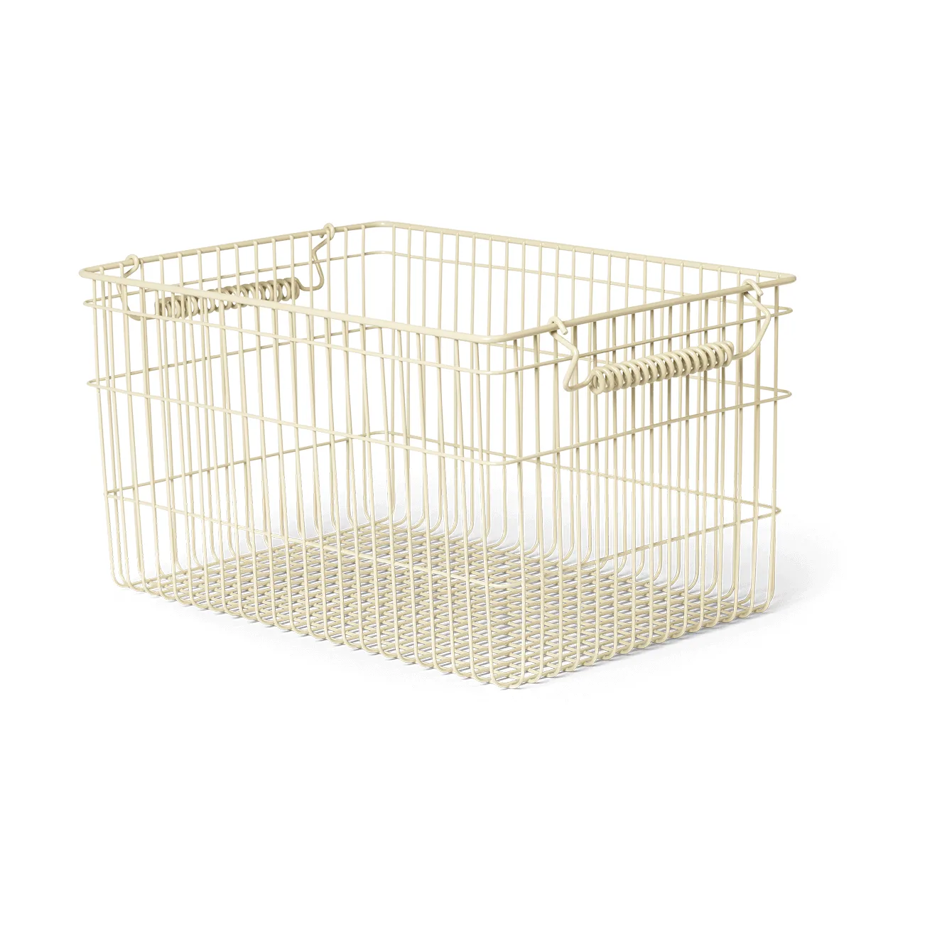 Panier Cala empilable 2 pièces, Cashmere, 36,2x26,2x20,2cm Ferm Living