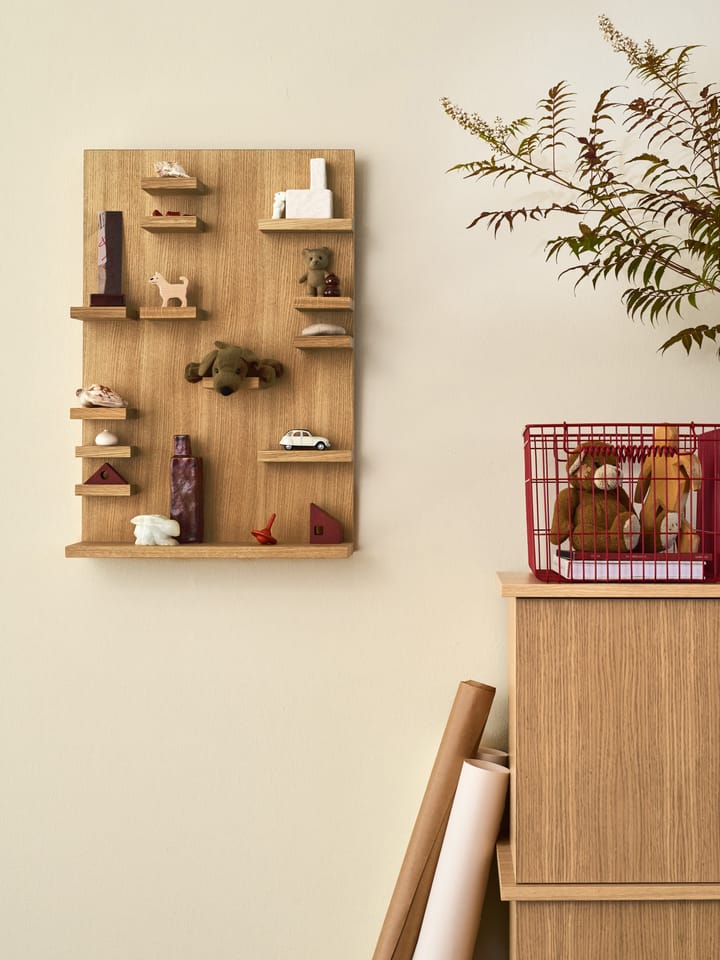 Panier Cala empilable 2 pièces, Poppy red Ferm Living