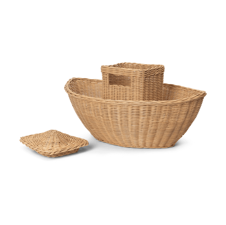 Panier de rangement en osier Ark - Naturel - ferm LIVING