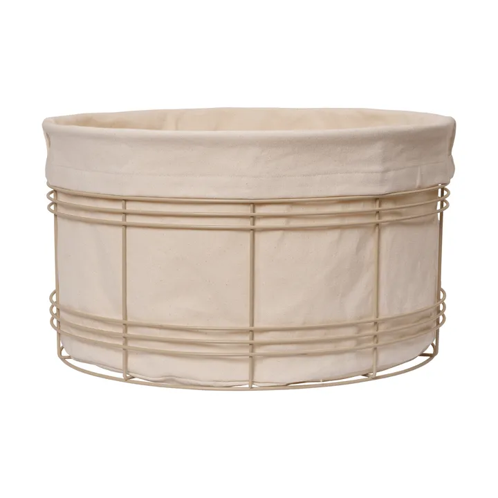 Panier de rangement Fio - Cashmere-natural, Ø53x30,2 cm - Ferm Living