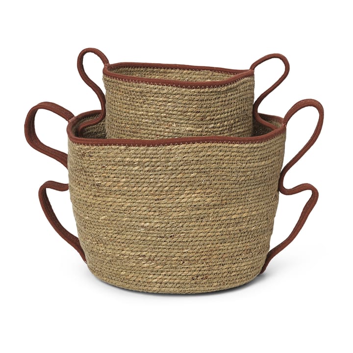 Panier de rangement Verso 2 pièces, Brick Ferm Living