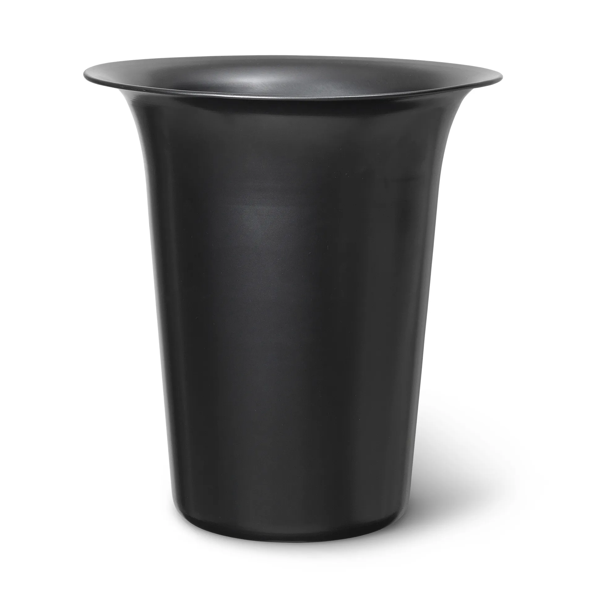 Panier en aluminium haut Spun Ø35 cm, Aluminium noirci Ferm Living