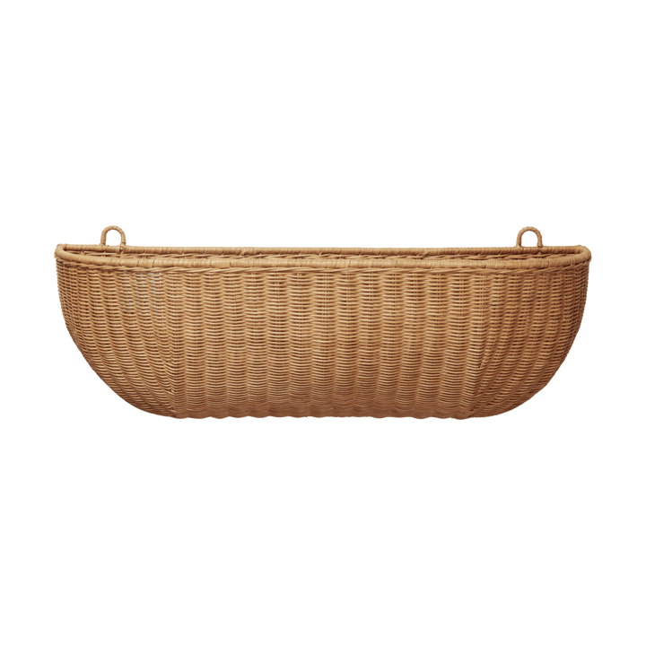 Panier mural Braided wall pocket 25x75 cm - Natural - Ferm Living