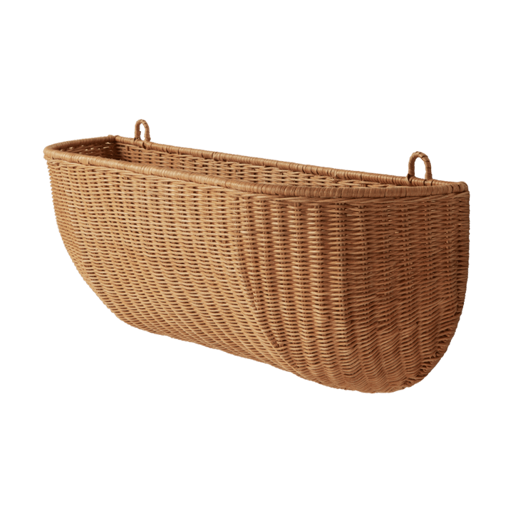 Panier mural Braided wall pocket 25x75 cm, Natural Ferm Living