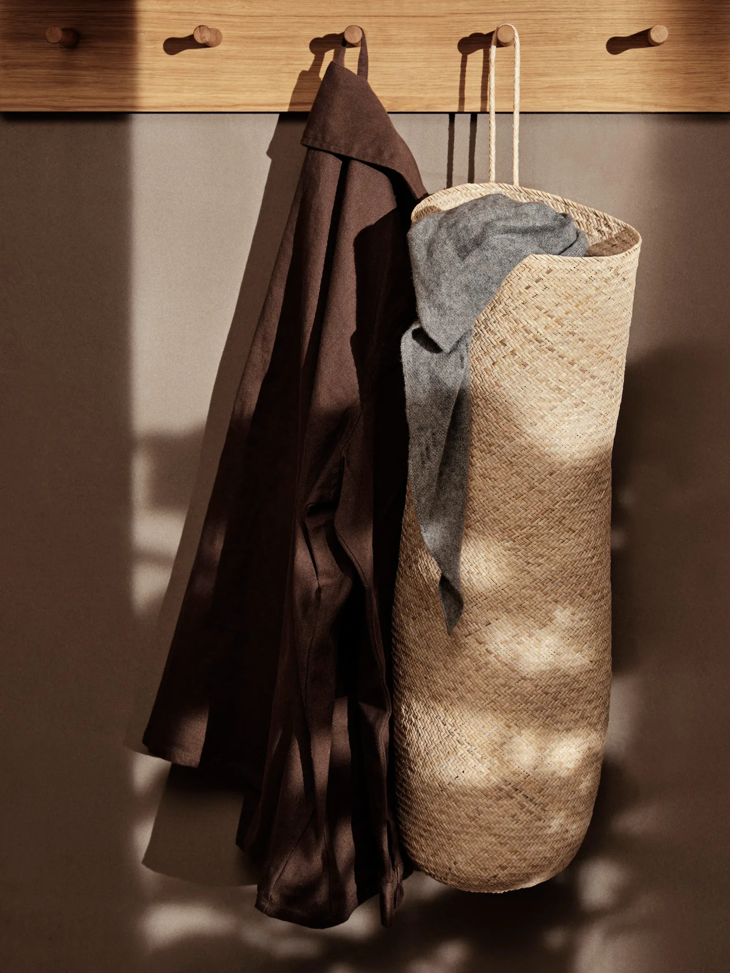 Panier Sato long basket, Natural Ferm Living