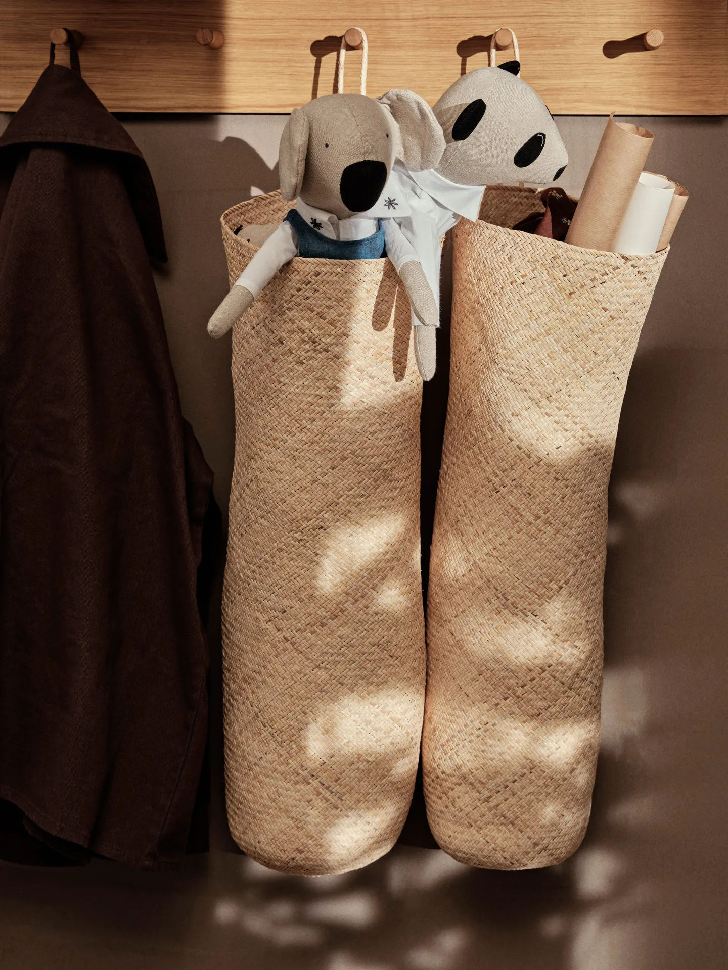 Panier Sato long basket, Natural Ferm Living